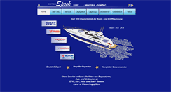Desktop Screenshot of bootsbau-speck.de